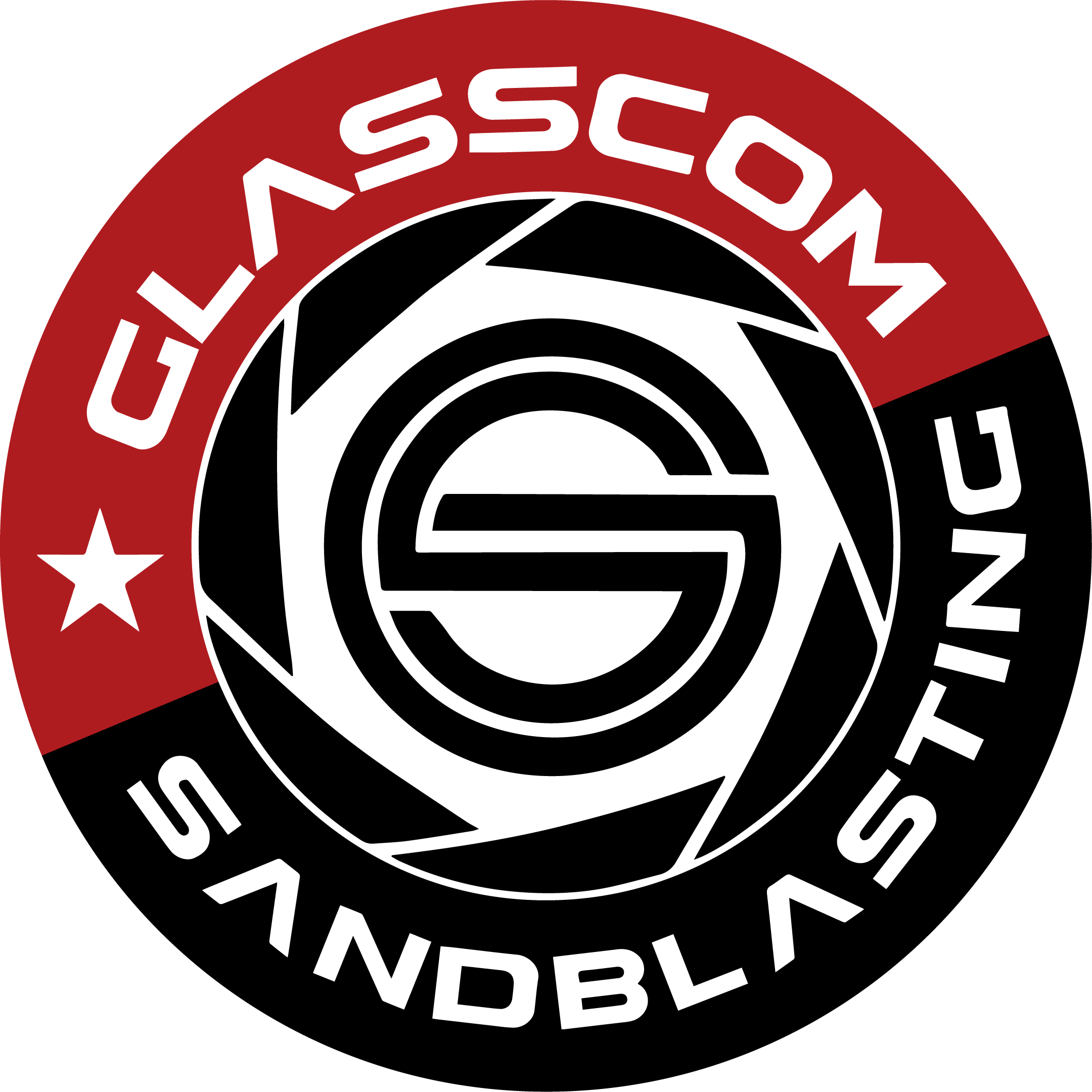 Logo Glasscom Sandblasting
